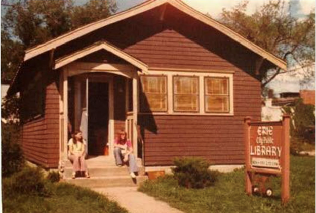 Color Photo of Bungalow Style Library on West 4th St